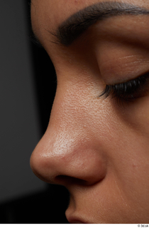HD Face skin references Eva Seco eyebrow nose skin pores…